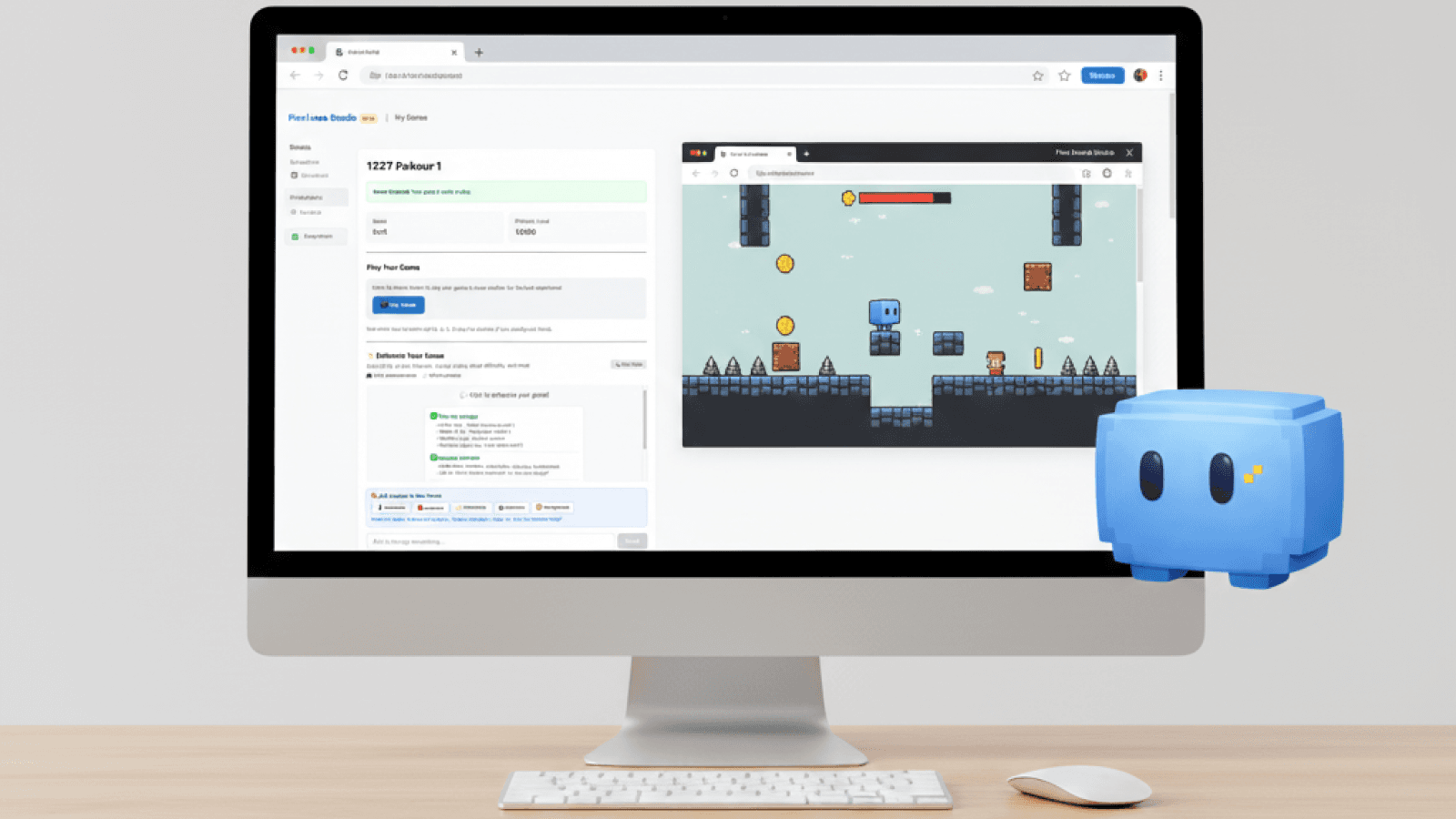 Building a game in Pixel Arcade Studio with Pixel Buddy